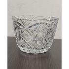 Винтажный хрустальный салатник .