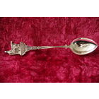 Ложка с серебрением сувенирная коллекционная  В7