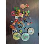 Винтажная коллекция значков спорт СССР 29 штук