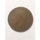 Франция 5 сантим 1862