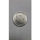 Польша комплект монет (2 шт.) 10 злотых 1932г. Ядвига