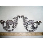 2 Навесных подсвечника Металл СССР