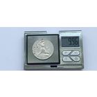 50 копеек 1924 года. ПЛ. Серебро 900. Монета не чищена. 45072