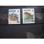 Брит. колония о-в Вознесения. Фауна, 1989 г. полная серия.  к.ц.- 2 евро. см. условие.