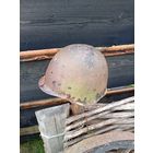 "Каска солдатская" Ркка СШ-40,шестиклепка с чердака,бодрая!