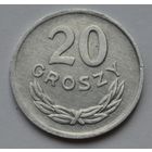 Польша, 20 грошей 1967 г.