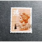 Марка Великобритания (Уэльс) 1984 год Королева