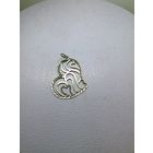 С рубля без мц. кулон подвеска "Сердце". 1гр. МЛI кокошник направо 925пр.