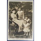 Мария Габриэлла Баварская со своими сыновьями. Германия. Начало 20-го века.