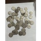 1/24 таллера первой половины 17 века (50 штук). Полтораки и немного драйпелькеров.