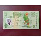 Фиджи 5 долларов 2012 UNC
