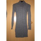 Платье-гольф вязаное очень теплое, р.46. Новое.