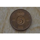 Швеция 5 эре 1970
