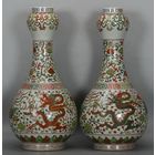 Китайские фарфоровые вазы, династия Мин