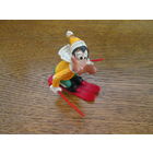 Игрушка ссср ,Волк налыжах из Ну погоди ,редкая.