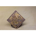 Киверная бляха армии НАПОЛЕОНА, линейный полк. ВОЙНА 1812 год. Распродажа коллекции вещей. С РУБЛЯ! АУКЦИОН!