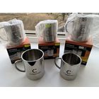 КОМПЛЕКТ ПОХОДНЫХ КРУЖЕК ( 3 новые и 2 б/у)