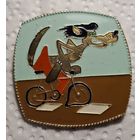 Знак ну погоди волк на велосипеде саз распродажа коллеции с 1 руб бнз мц