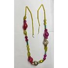 Старинные елочные бусы стеклярус К.5