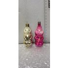 Ёлочные игрушки Зайчик и Лисичка. 3-40
