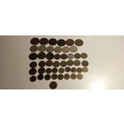 Сборный лот 5 копеек+20 копеек+3 копейки + 2 копейки+1 копейка СССР 46 шт.