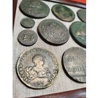 Шедевр Нумизматики. Четыре Панно с монетами из Гипса. Размер рамки 240 х 180 мм. Красивенько.