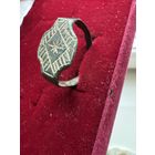 Кольцо старинное с звёздочкой