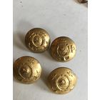Большие пуговицы в ЗОЛОЧЁНОЙ  латуне  советского  адмирала. цена  за 1.