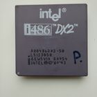 Керамический Ретро процессор INTEL i486 DX2-50.
