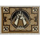 Нотгельд 50 пфеннигов 1921 год. КЕВЕЛАЕР. Веймарская республика