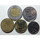 Албания 5,10,20,50,100 лек 1996-2014г.