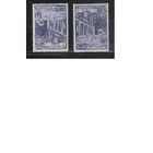 Ватикан-1949,(Мих.150 А+С)  **/*   , Религия, Церкви, 2 зубцовки