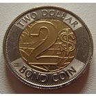 Зимбабве. 2 доллара 2018 год  UC#1
