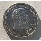 2 марки 1888 Пруссия Фридрих серебро Германской империя