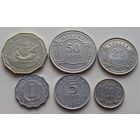 Белиз. набор 6 монет 1,5,10,25,50 центов 1 доллар 2000 - 2012 год