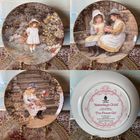 Тарелка коллекционная Дети Девочка Wedgwood Англия винтаж