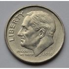 США, 10 центов (1 дайм), 2016 г. D