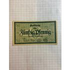 50 пфеннингов (нотгельды) 1918 г. Германия.