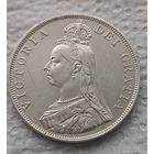 Великобритания 4 шиллинга 1889 с блеском