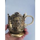 Подстаканник, бронза, Литье, Рыболовный спецназ,подарок рыбалку