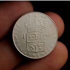 1 крона 1962, серебро, Швеция