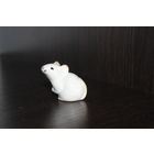 Фарфоровая фигурка "Мышка", высота 3,3 см.