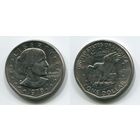 США. 1 доллар (1979, буква P, aUNC)
