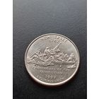 США 25 центов 1999 г. D - Нью-Джерси