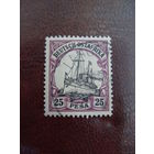 1901 Ostafrika ОстАфрика Mi.17 (Mi:18 euro) германские колонии (Kaiseryacht-Императорская яхта) корабль