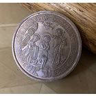 Памятный жетон в бронзе КРЕЩЕНИЕ