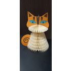 Ёлочная бумажная игрушка-раскладушка СССР