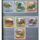 Монголия ретро автомобили 7шт