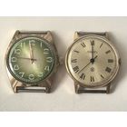 Часы позолоченные СССР. ПОЛЕТ Au10 и РАКЕТА Au10. (на ходу)