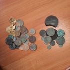 Лот монет с 1р. без м.ц.